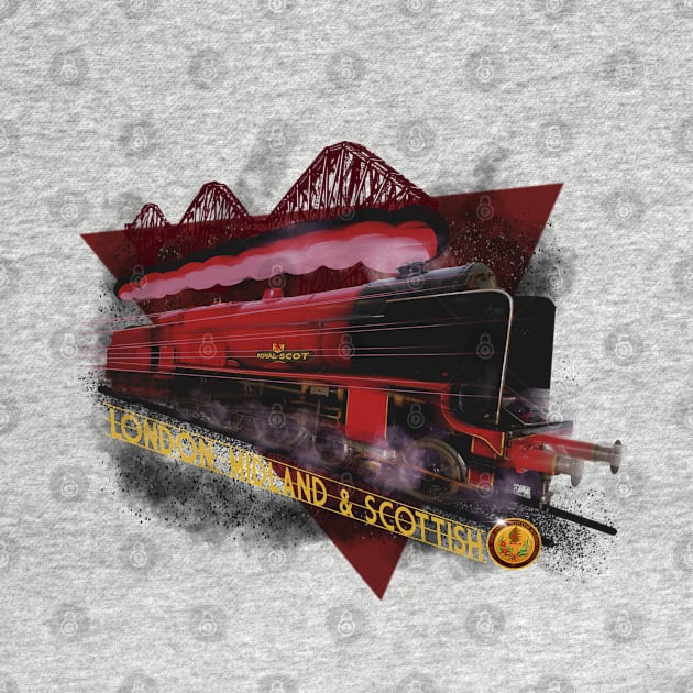 The Royal Scot Legendary Steam Locomotive by MotorManiac